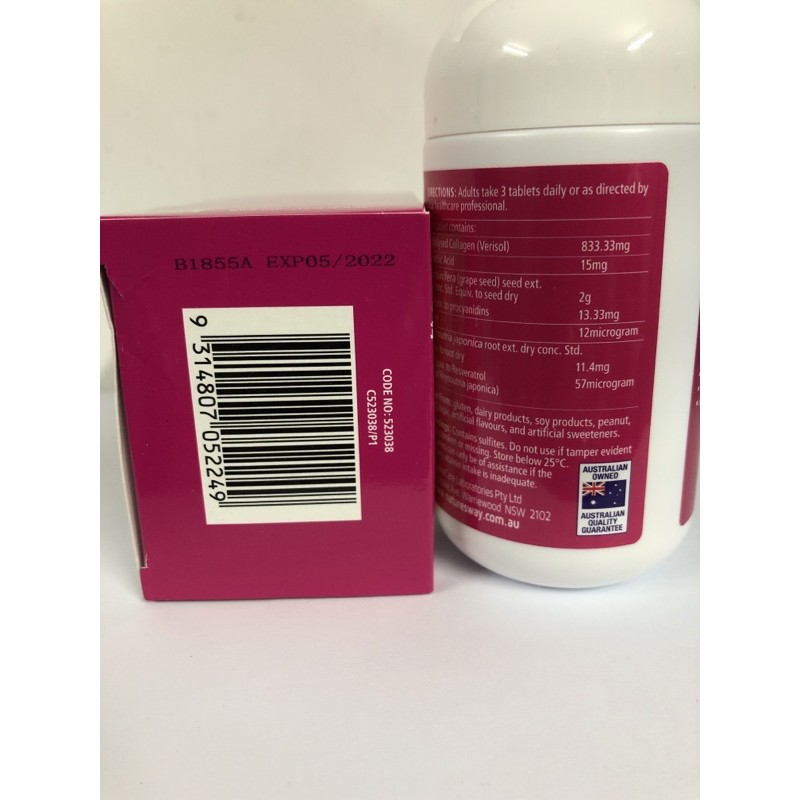 Viên uống đẹp da Beauty Collagen Nature's Way của Úc, 60 viên | BigBuy360 - bigbuy360.vn