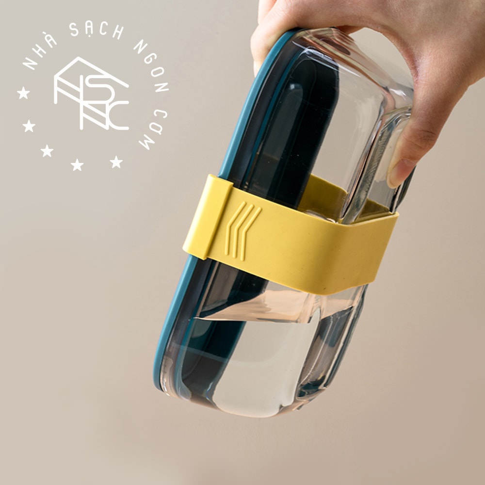 Hộp cơm thuỷ tinh kèm đũa SY2110