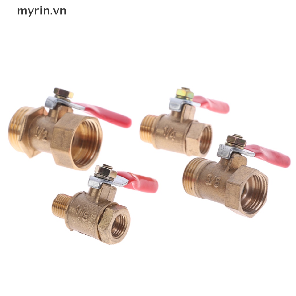 Van Bi Nhỏ Bằng Đồng Thau 1 / 8 &quot;1 / 4 '' 3 / 8 '' 1 / 2 ''