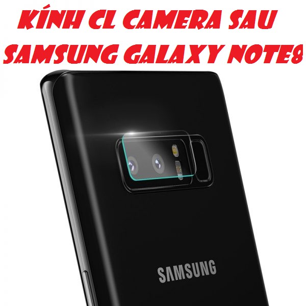 Kính cường lực Camera và Flash cho SS GALAXY Note 8-PKGBHN