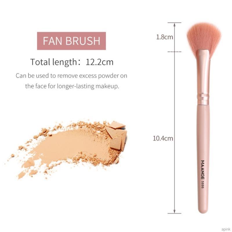 [Hàng mới về] Bộ 9 cọ trang điểm MAANGE đa năng tiện lợi