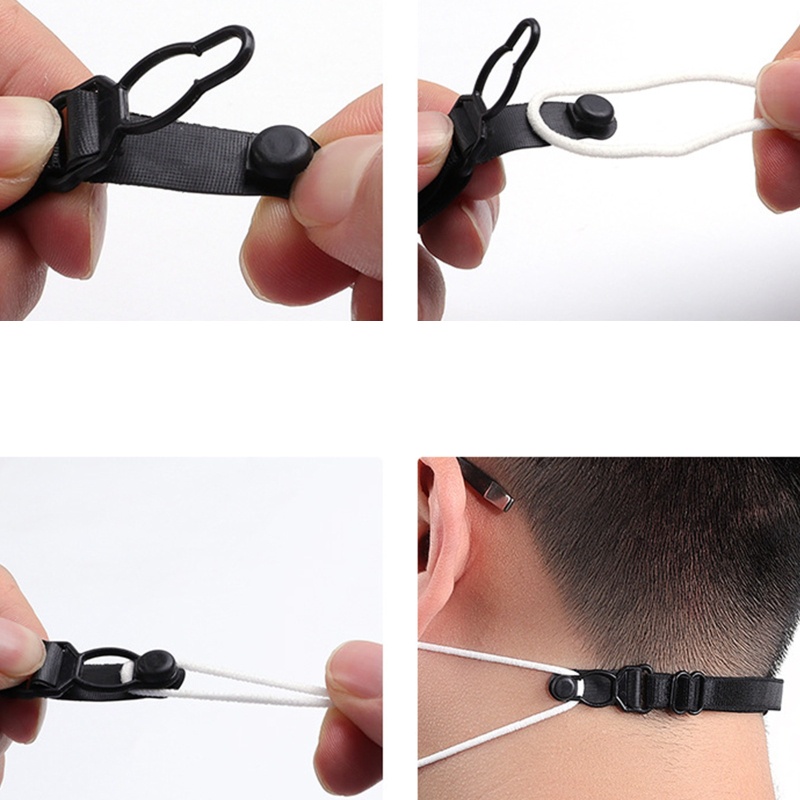[Hàng mới về] 5 Dây đeo có móc gắn khẩu trang mở rộng bảo vệ chống siết giảm đau tai có thể điều chỉnh