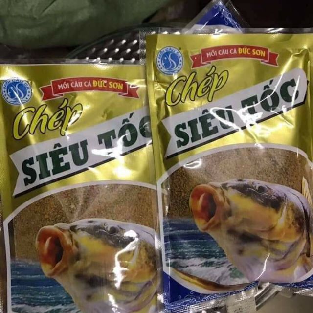 Mồi câu cá đức sơn -Mồi chép siêu tốc