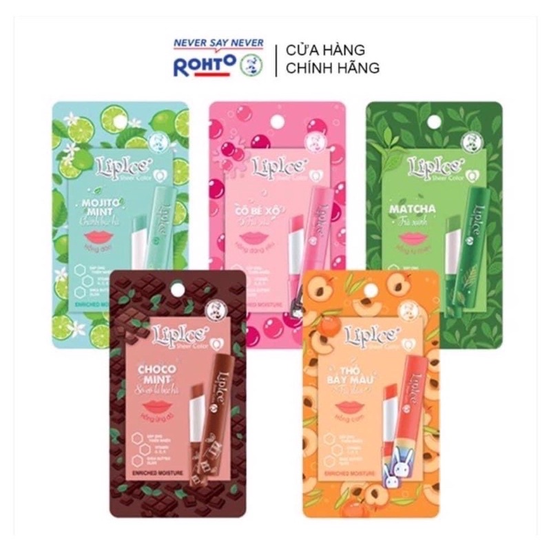 Son Dưỡng Lipice Có Màu Sheer Color Q 2,4g