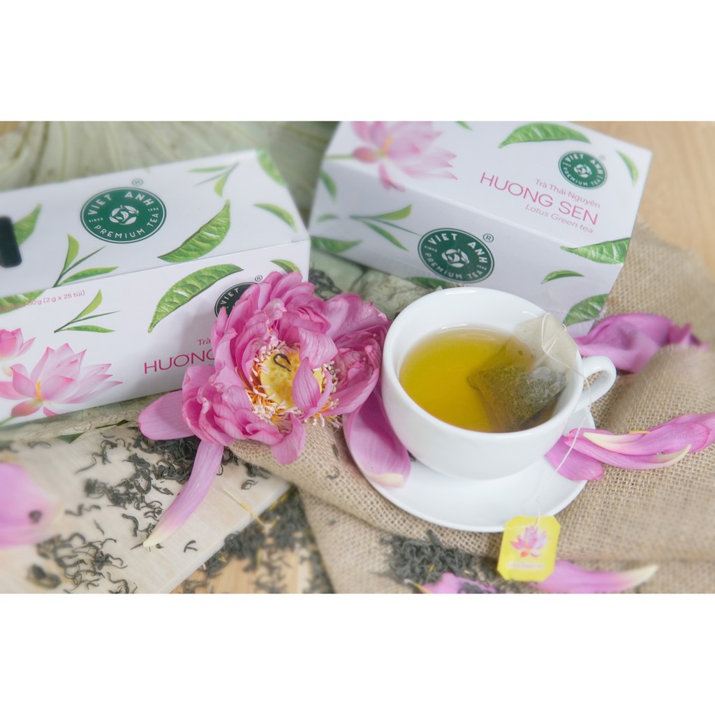 [GIÁ SOCK] Trà Sen Thái Nguyên túi lọc 50g/25túi | BigBuy360 - bigbuy360.vn