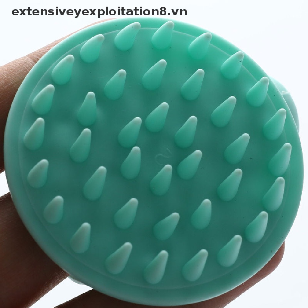 Lược Gội Đầu Mát Xa Da Đầu Bằng Silicon Tiện Dụng