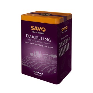 TRÀ DARJEELING Hộp thiếc SAVO (20 túi x 2 gr)