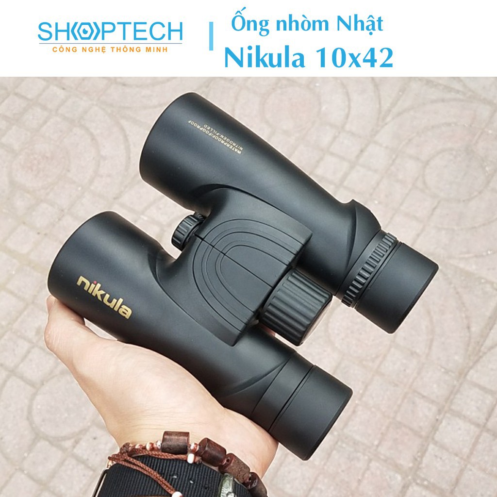 [Mã giảm giá 150K] Ống nhòm Nhật Nikula 10x42 chính hãng - Cao cấp giá rẻ - Nhìn xa 10000m thích hợp đi rừng, du lịch