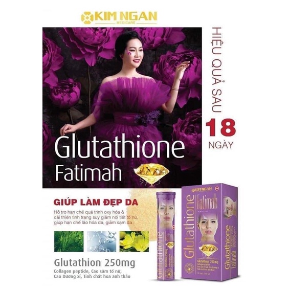 :Sủi Trắng Da GlUTATHIONE