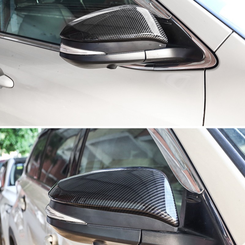 Bộ 2 Ốp Gáo Gương Xe Toyota Innova, Fortuner 2017 2018 2019 2020 2021 2022 Mạ Crom/ Carbon Cao Cấp