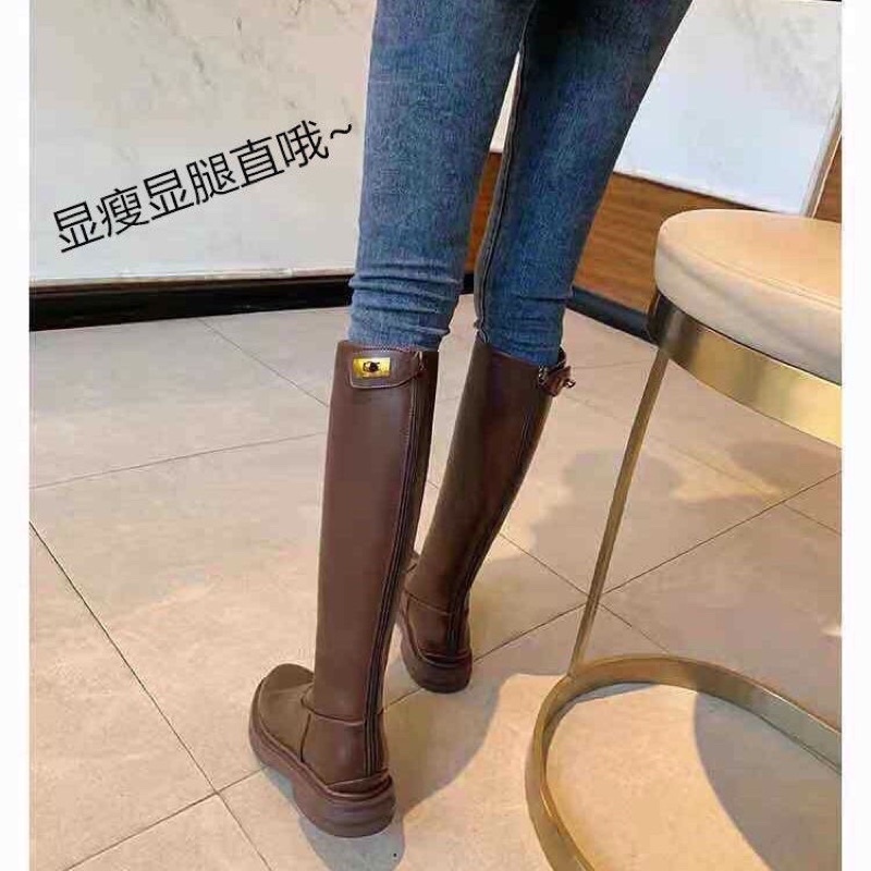 Boot đùi khoá sau