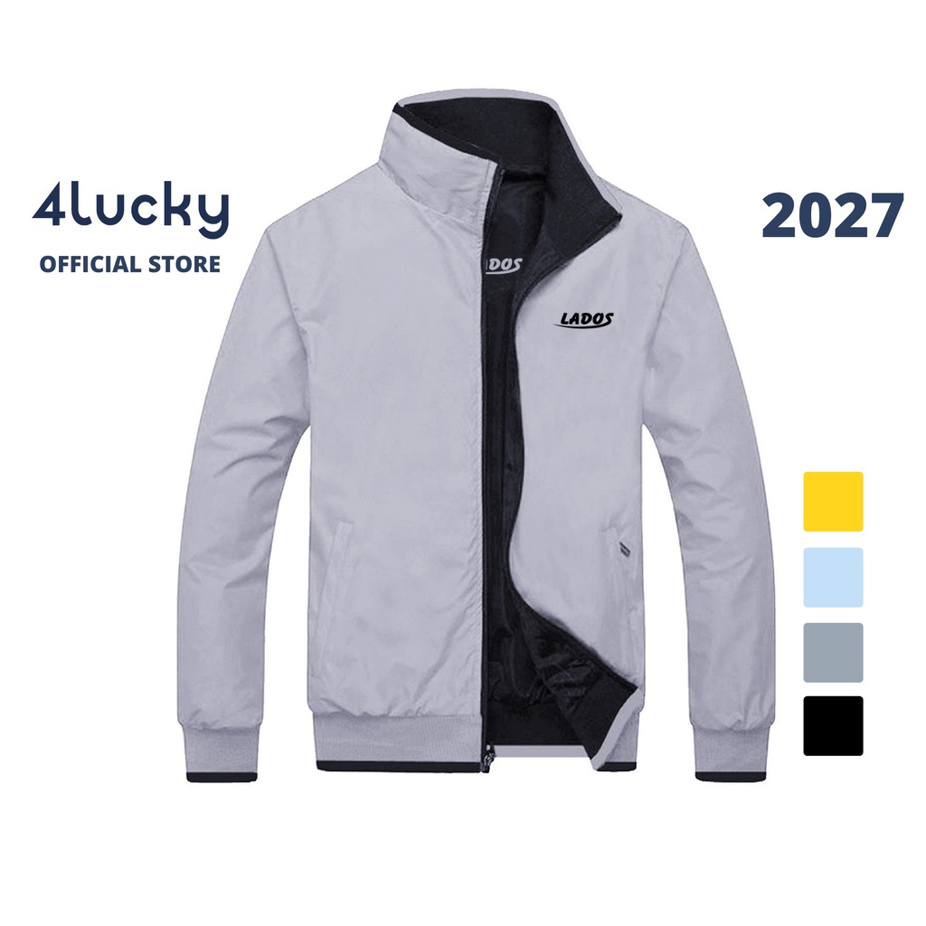 Áo khoác dù nam 2 mặt form rộng cao cấp 4Lucky 2027 - Chống nước, chống uv phù hợp cho mọi lứa tuổi 