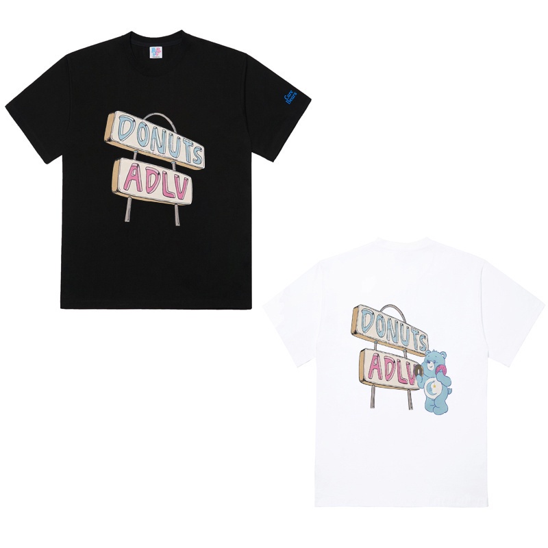 Áo Thun Cotton Tay Ngắn Dáng Rộng In Hình Gấu Acme-de-Lie Thời Trang Nam Nữ