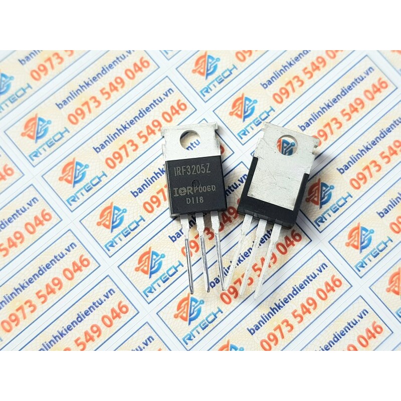 IRF3205 IRF3205Z 3205 Mosfet Kênh-N 110A/55V TO-220 chính hãng