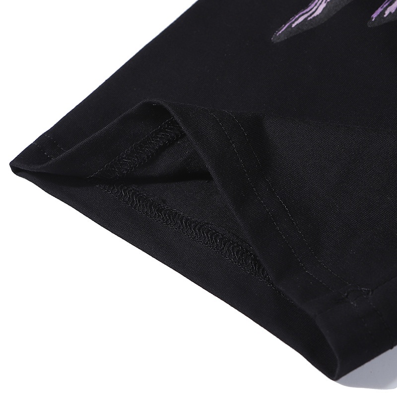 Áo Thun Cotton Ngắn Tay In Hình Đôi Cánh Cổ Điển Thời Trang Cho Nam Và Nữ