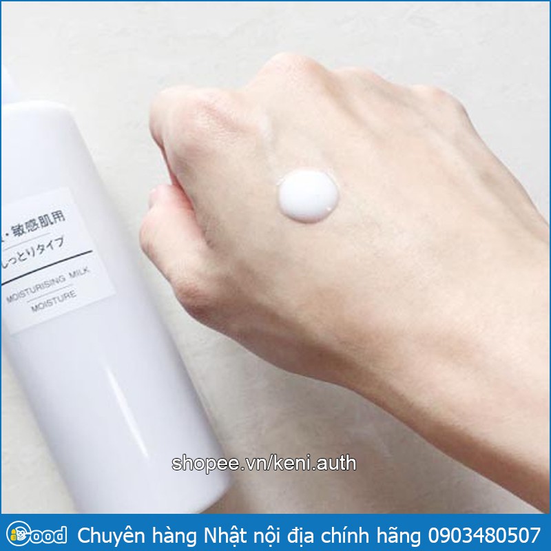 Sữa Dưỡng Ẩm Muji Moisturising Milk Nhật Bản 200ml