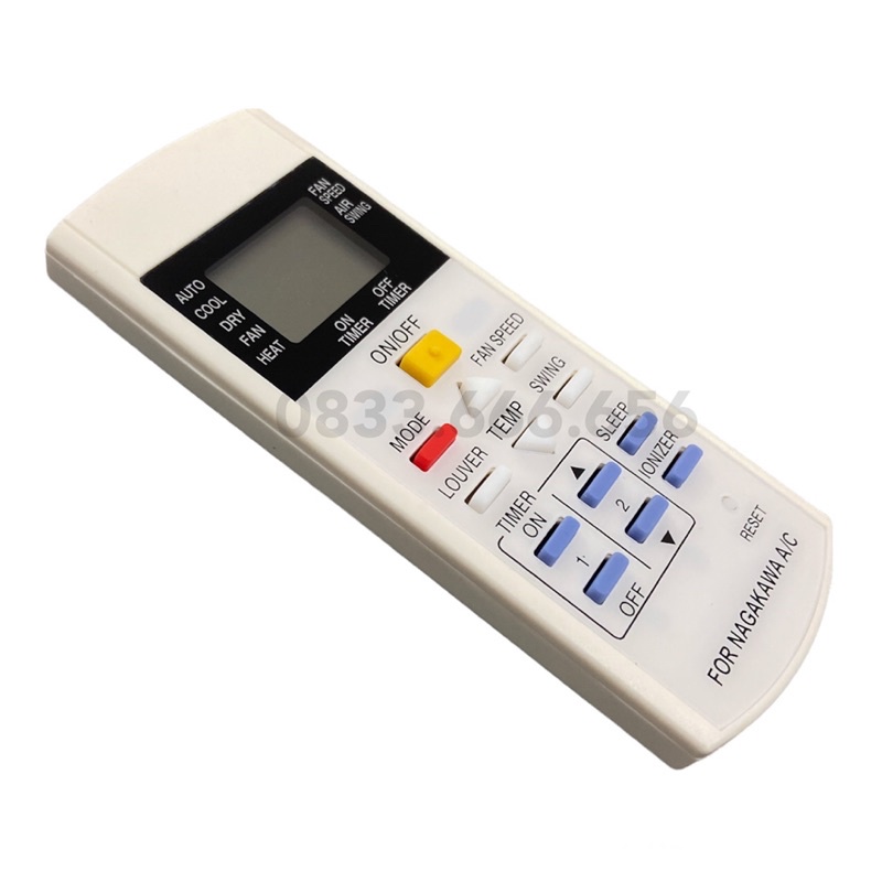 Điều khiển điều hoà Nagakawa hàng thay thế loại tốt - Remote máy lạnh Nagakawa
