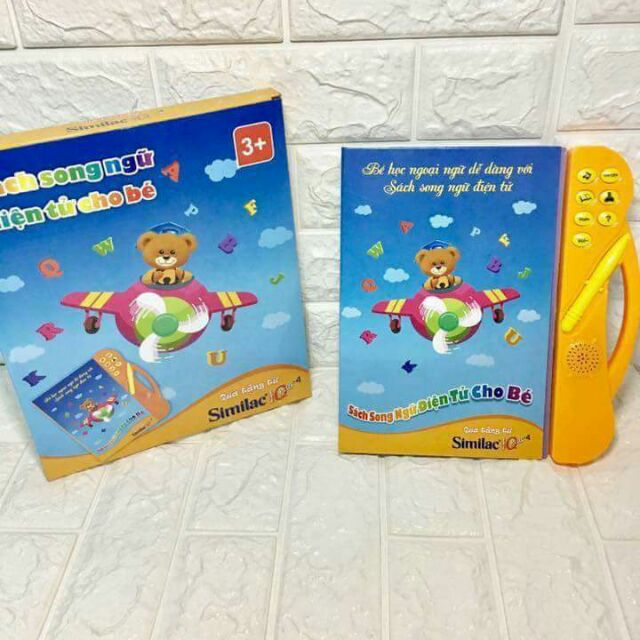 Combo sách song ngữ và bảng
