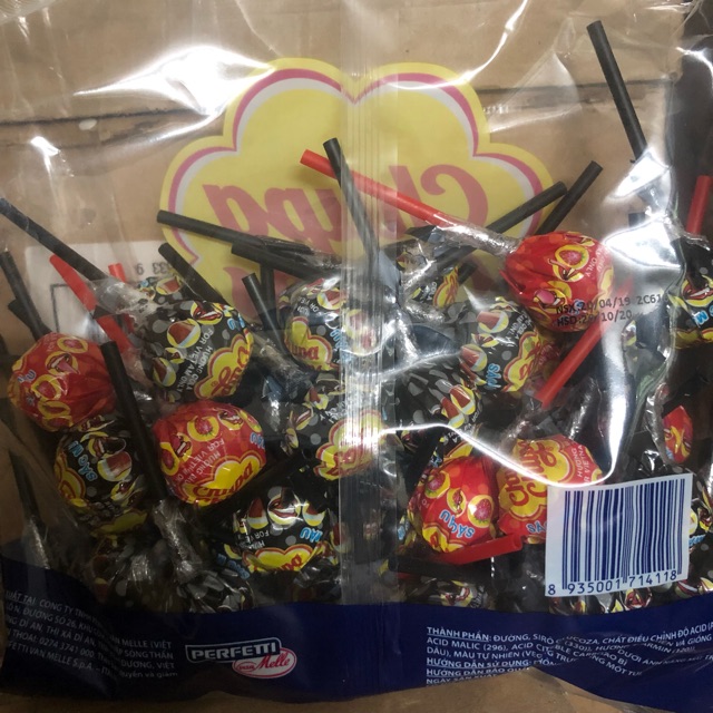 Kẹo Chupa Chups Hương CoLa ( 58 que Chup )