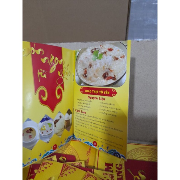 Cuốn cẩm nang yến sào 16 trang