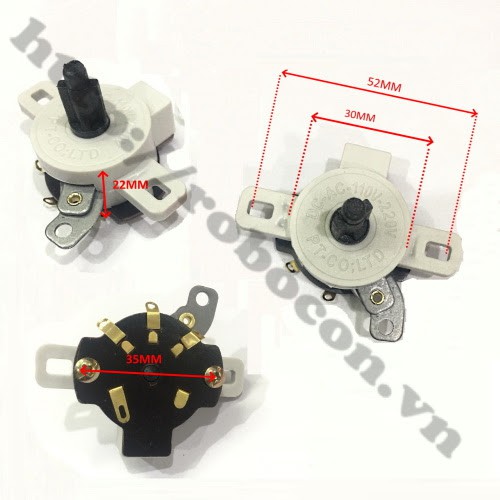 Công tắc quạt đứng  - quạt treo B4- quạt B5