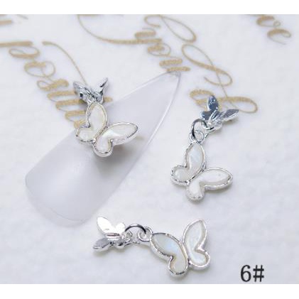 Charm nơ mã mới trang trí nail nhé