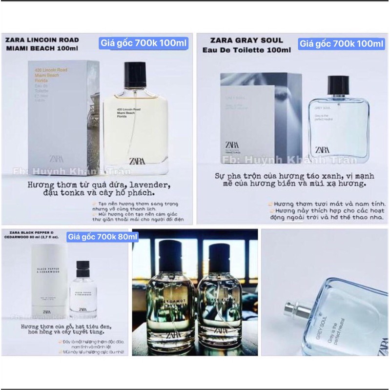 Nước Hoa Zara nam 100ml