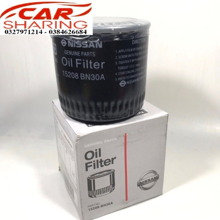 Lọc nhớt Nissan Navara 15208BN30A