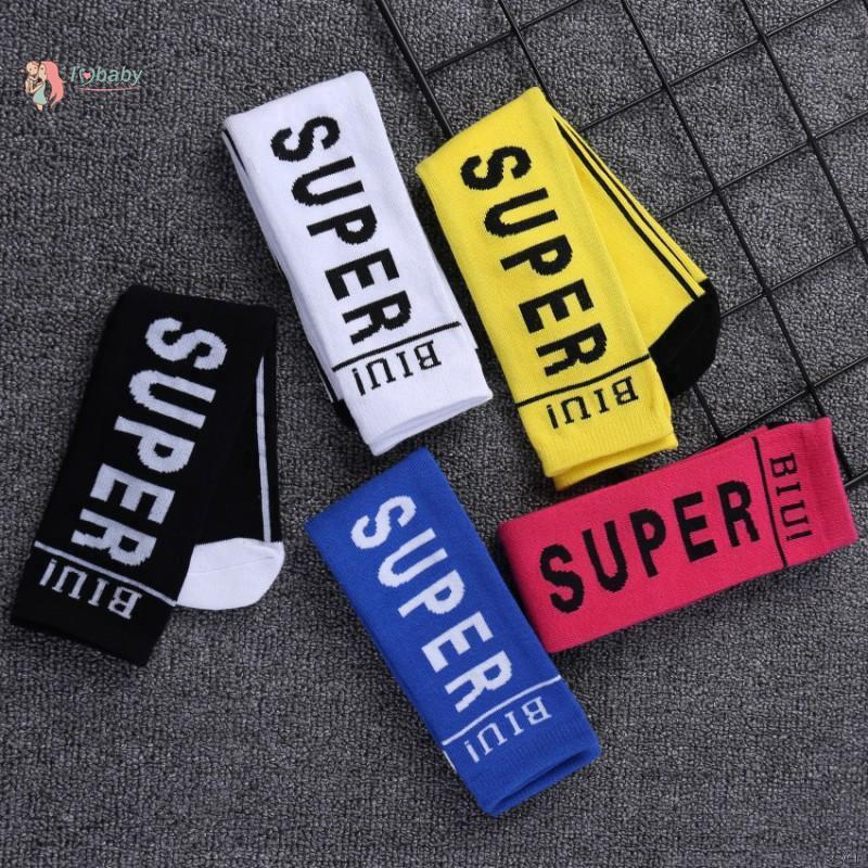 Vớ chân dài chơi thể thao chữ SUPER