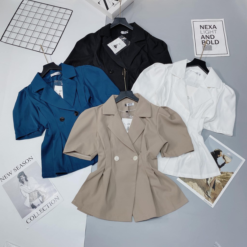 Áo vest chít eo 4 màu xinh (kèm ảnh thật) | BigBuy360 - bigbuy360.vn