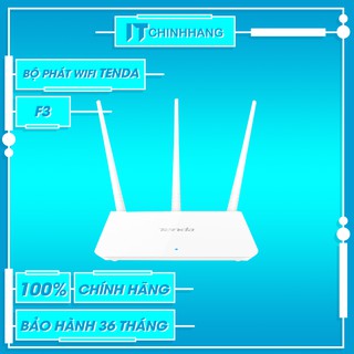 Bộ phát Wifi Tenda F3 tốc độ 300Mbps - Hàng Chính Hãng