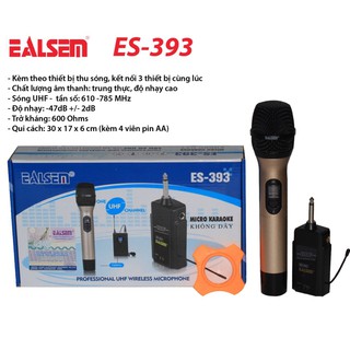 Micro không dây ealsem es-393