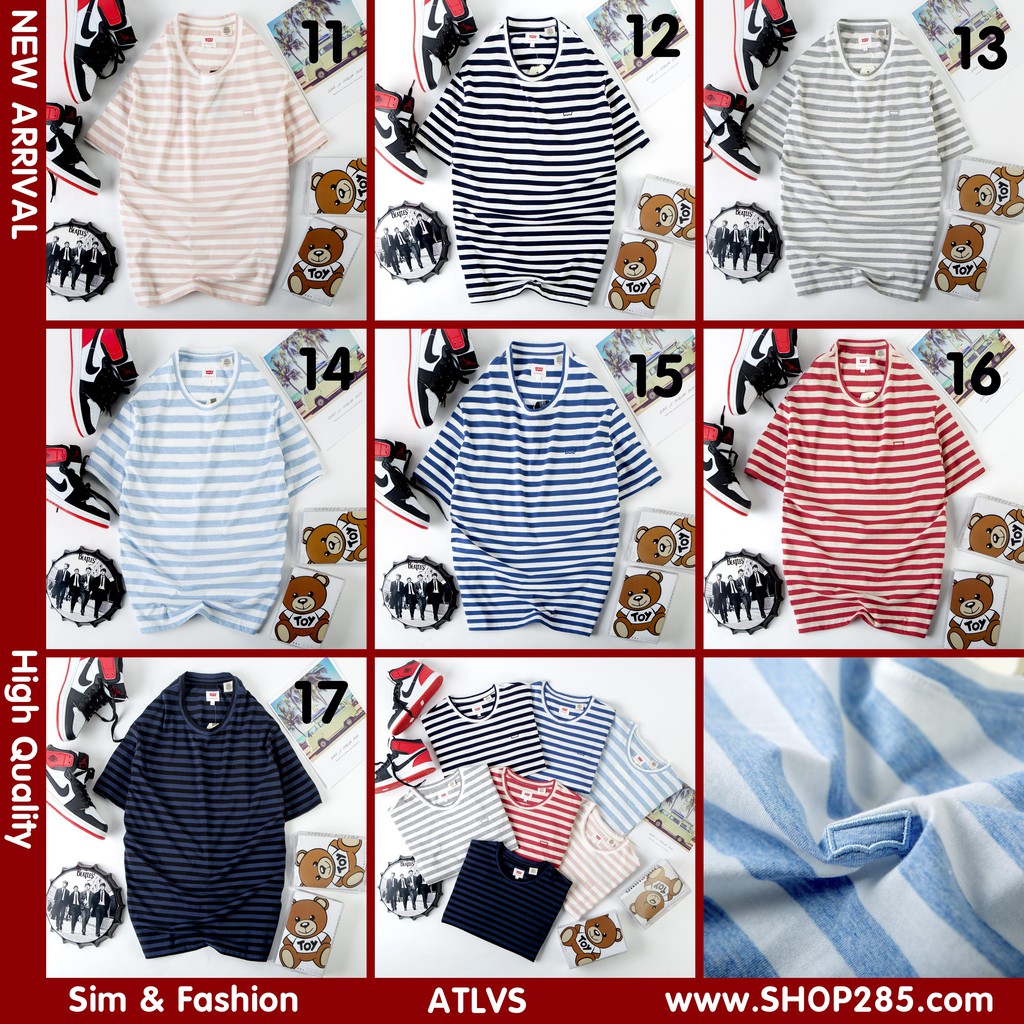 ❤️OK KO ĐẸP THÌ THÔI LUÔN ❤️ Áo Thun Sọc Thời Trang💖Sản Phẩm Chất Lượng Tốt💖💖đẹpcháyhàng vài mã rồi anh em💖