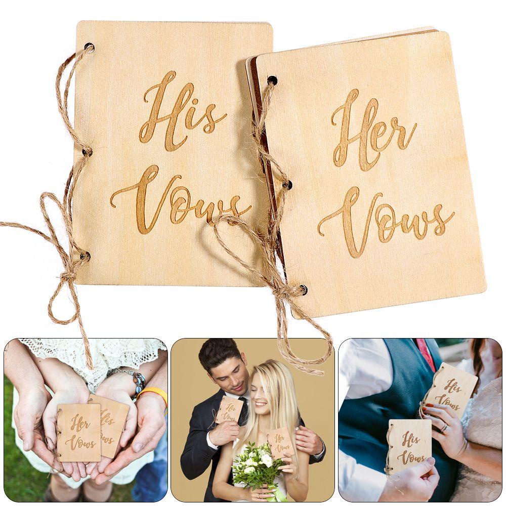 Set 2 Quyển Sách Trang Trí Đám Cưới / Đính Hôn / Tiệc Tùng