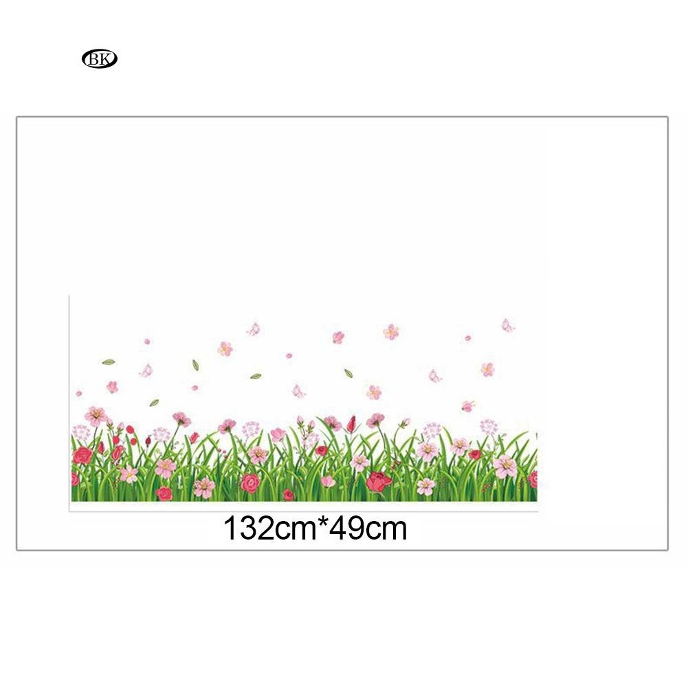 Bình Nước BK Kiểu Dáng Đơn Giản Hiện Đại✿Sticker Dán Tường Họa Tiết Hình Bông Hoa Dùng Trong Trang Trí Phòng Khách