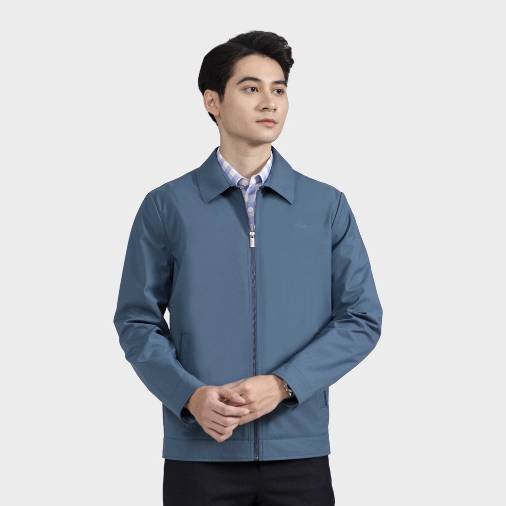 Áo khoác nam 2 lớp ARISTINO phom Regular Fit suông nhẹ, màu sắc nam tính, lịch lãm - AJK008W2