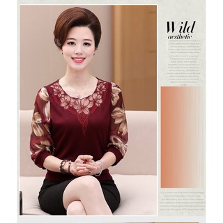 áo len cho mẹ cho bà ( pha voan)