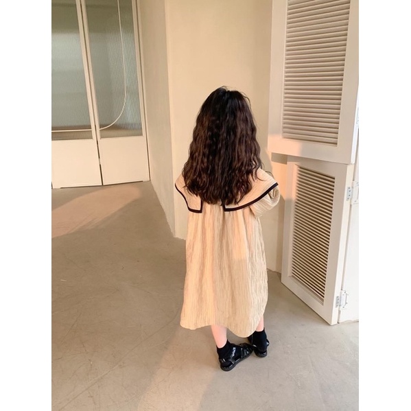 Đầm tay dài cho bé gái từ 12kg-38kg