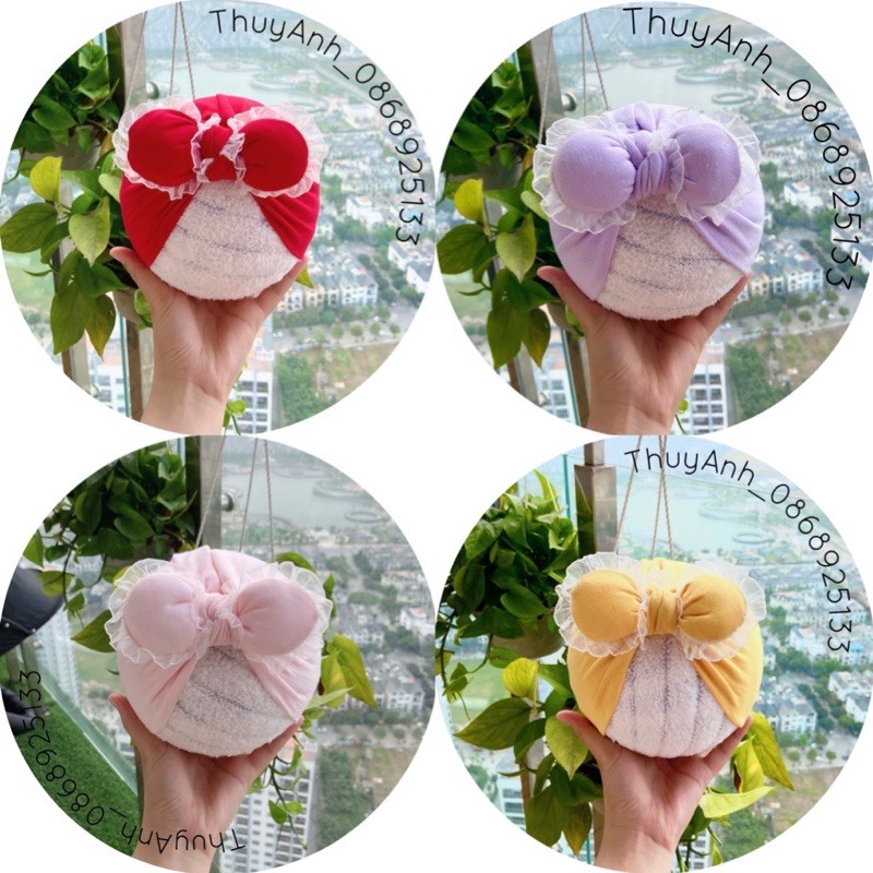 MŨ TUBAN CHO BÉ RẺ ĐẸP - CHẤT COTTON MỀM MỊN - VỪA SÀNH ĐIỆU VỪA CHE THÓP CHO BÉ