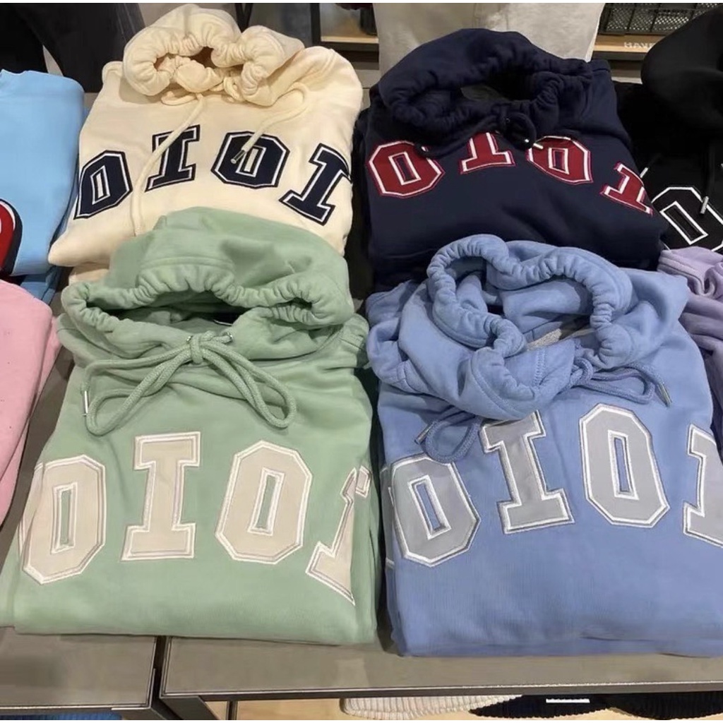 Áo Hoodie Oioi PEONYB Nữ [FREESHIP]  Sweater form rộng tay bồng chất nỉ ngoại màu pastel đẹp cá tính Ulzzang