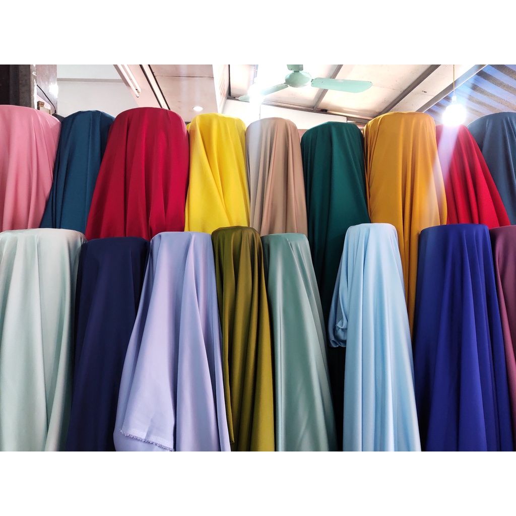 [HÀNG LOẠI 1] Vải lụa satin may áo dài đủ màu - IB chọn màu