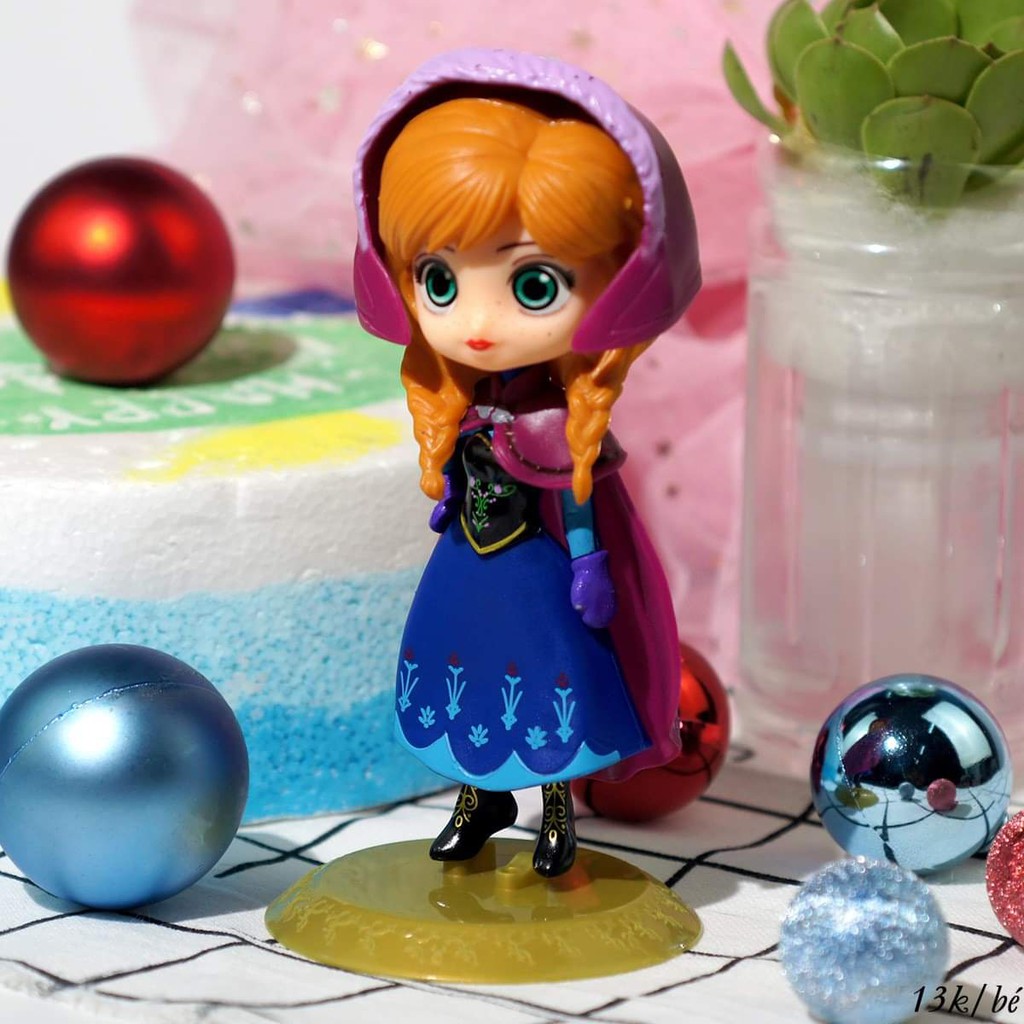 búp bê trang trí bánh sinh nhật [FREESHIP] công chúa elsa