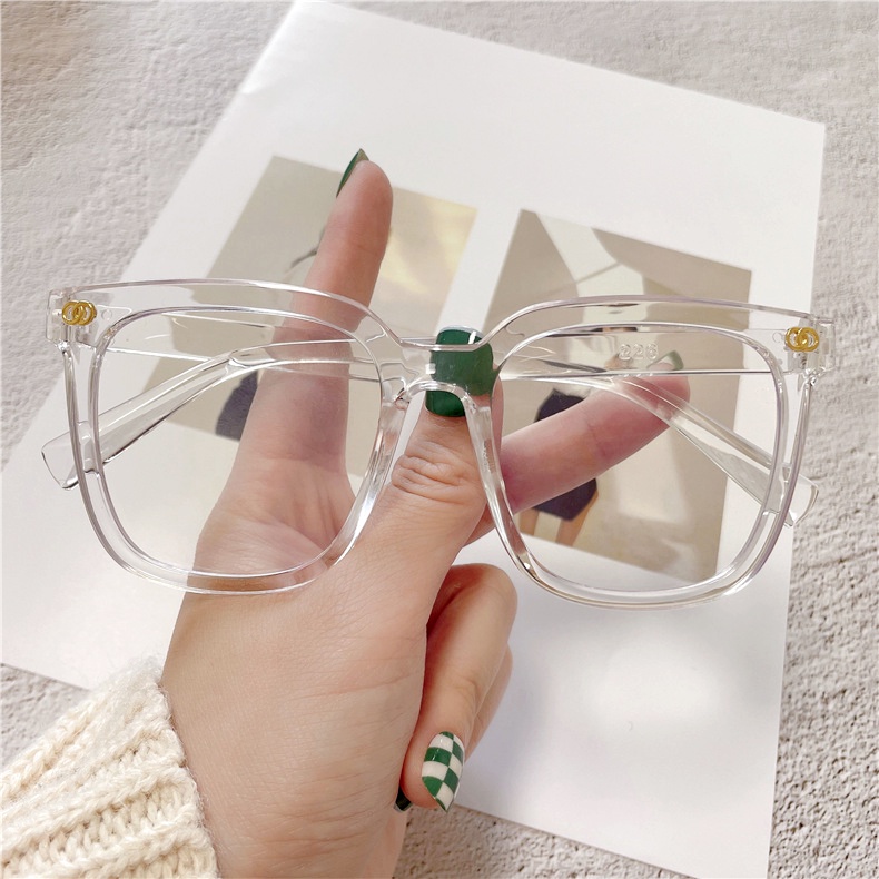 Kính mát gọng vuông bản to phong cách Retro thời trang D96