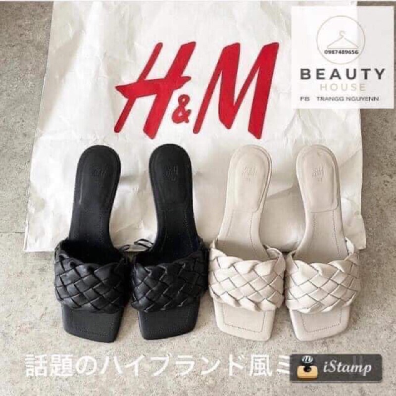 Sandal gót vuông BSK/PB/ZR