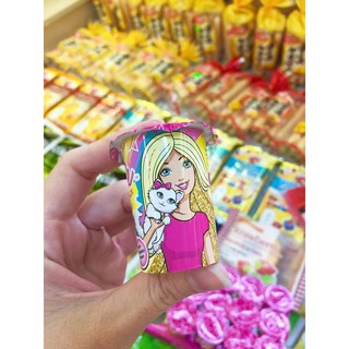 Bánh que chấm socola Mini Barbie JuJu
