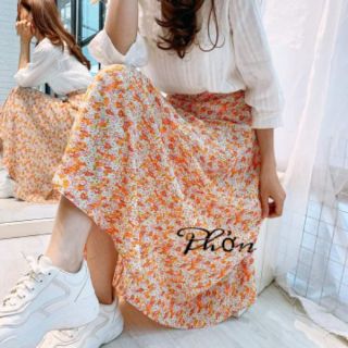 [🚛FREESHIP]Chân váy dài Vintage[Ảnh thật]