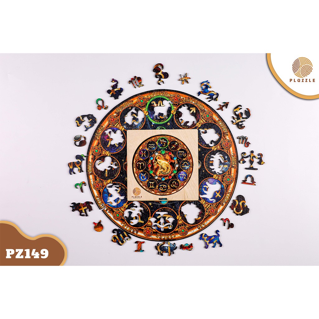 PLUZZLE Bộ xếp hình gỗ thông minh puzzle đồ chơi ghép hình – Cung Ma Kết – PZ149