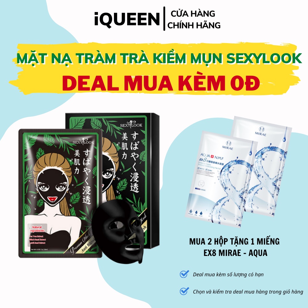 Mặt Nạ Tràm Trà Kiểm Soát Dầu - Làm Dịu Mụn (Miếng Lẻ 28ml) SP14