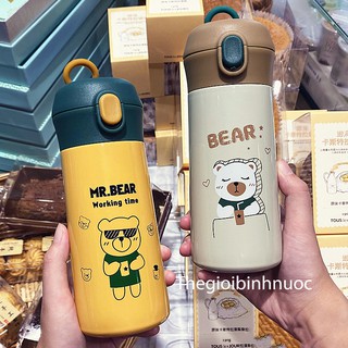 Bình Giữ Nhiệt Nắp Bật 350ML - 500ML