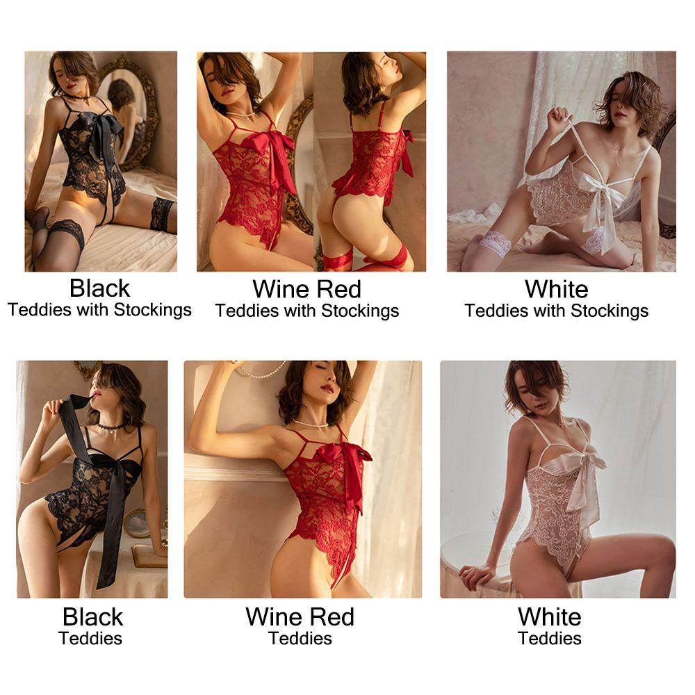 Bộ Đồ Ngủ Kiểu Babydoll Thời Trang Gợi Cảm Cho Bạn Gái